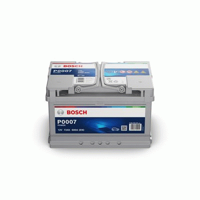 Akkumulátor Bosch Power - 12V 72 Ah jobb+