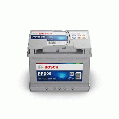 Indító Akkumulátor Bosch Power Plus PP005 63Ah 610A