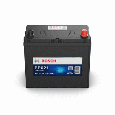 Akkumulátor Bosch Power Plus - 12V 45 Ah jobb+ "ázsiai"