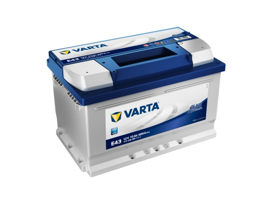 VARTA Akkumulátor Varta Blue - 12v 72ah -   - jobb+ alacsony