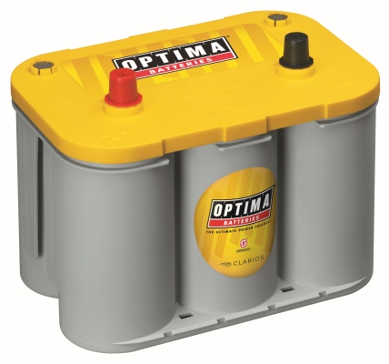 OPTIMA Optima Yellow - 12v 55ah - autó akkumulátor - bal+ *S - 4,2 