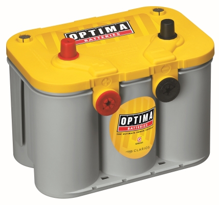 OPTIMA Optima Yellow - 12v 55ah - autó akkumulátor - bal+ * oldalcsavaros *U - 4,2 