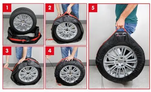 Gumiabroncs zsák 4db 13"-17"