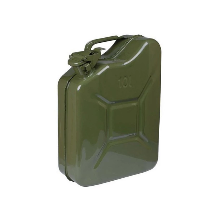 Benzinkanna 10L marmon fém (zöld) 