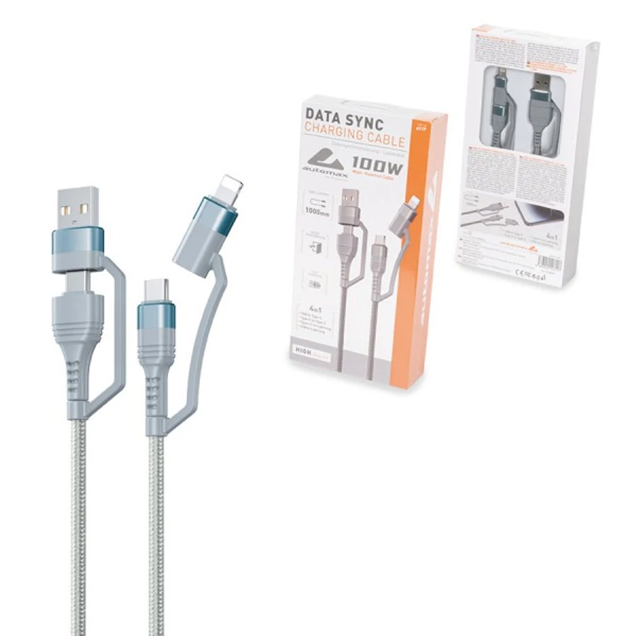 Usb töltő kábel 1m "c" típus
