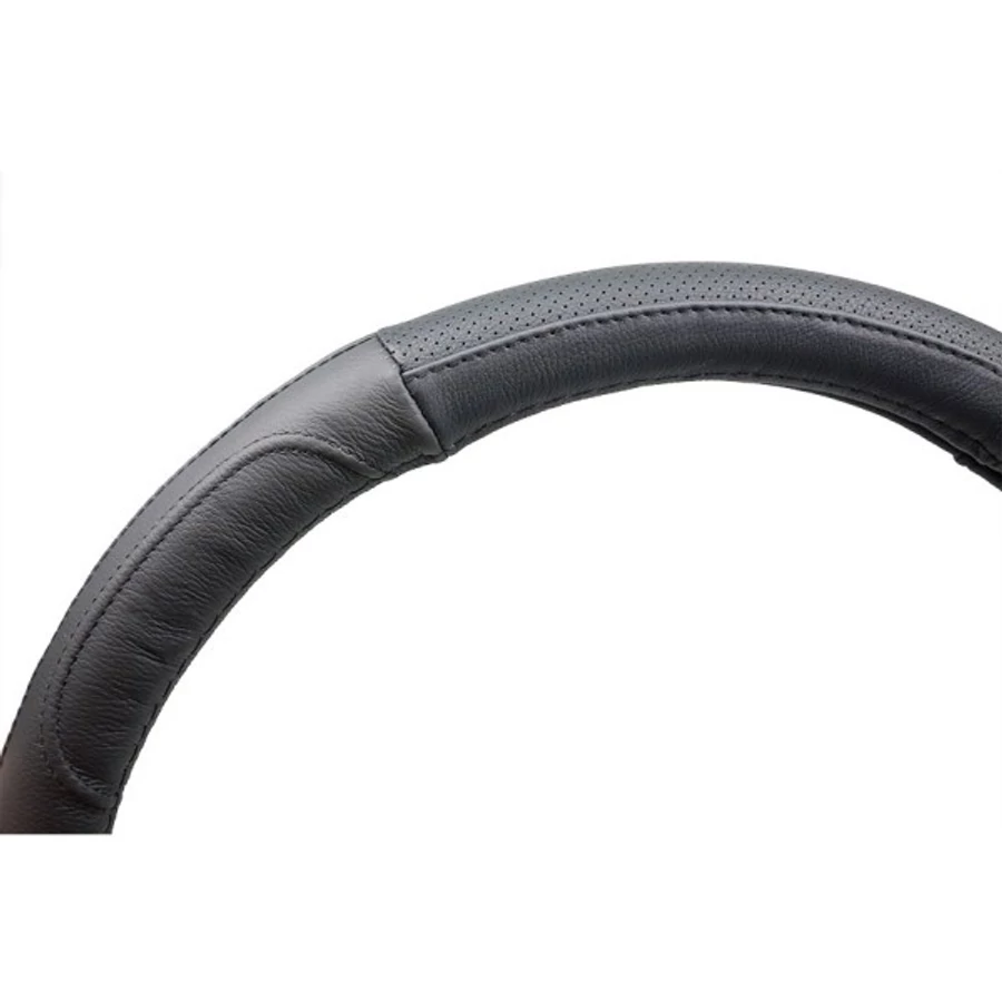 Kormányvédő 44-46 cm fekete/bőr 