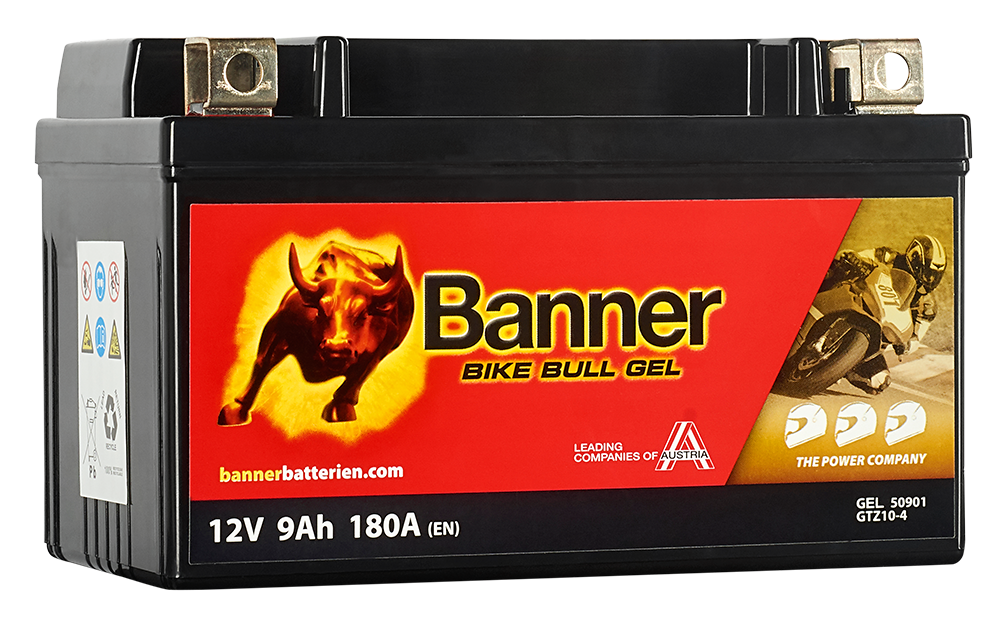 Akkumulátor BIKE BULL GEL 509 01 / GTZ10-4