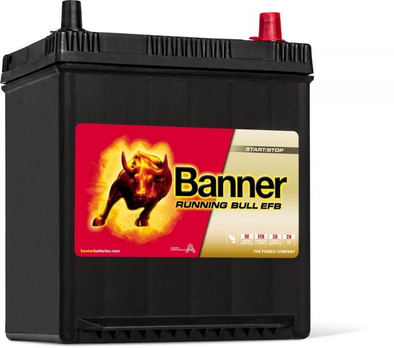 Akkumulátor Running Bull EFB 38Ah 400A J+