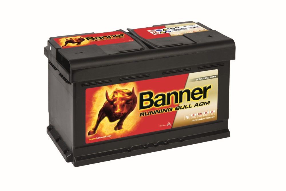 BANNER AG Akkumulátor Running Bull AGM 80Ah 800A J+