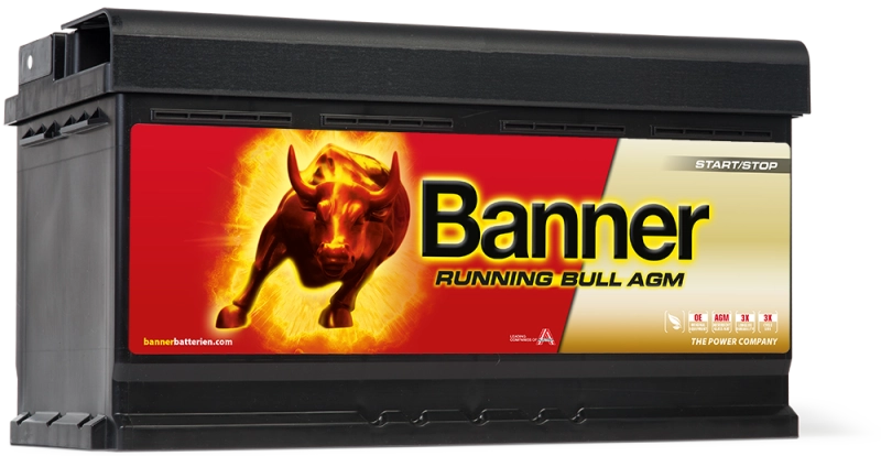 Akkumulátor Banner Running Bull AGM 595 01 95Ah 850A J+