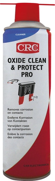 Precíziós tisztító és kenőspray elektronikához 500ml CRC OXIDE CLEAN & PROTECT PRO