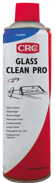 Szélvédő és üvegtisztító hab 500ml CRC GLASS CLEAN PRO