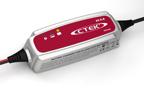 Akkumulátor töltő XC 0.8 akkumlátor töltő 6V