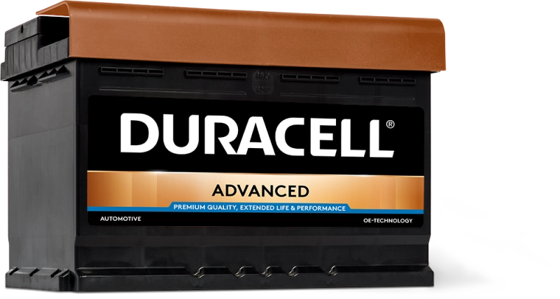 DURACELL AG Akkumulátor Duracell Advanced 12V 72AH 670A J+