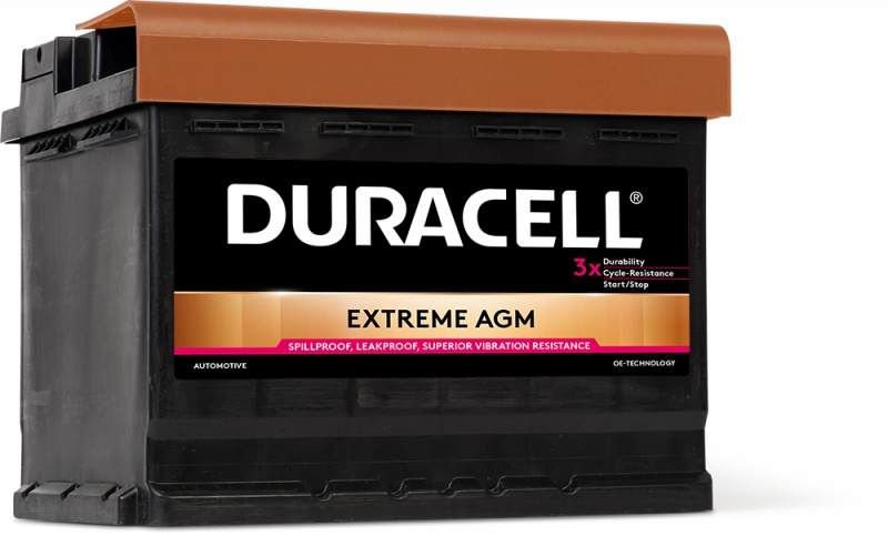 DURACELL AG Akkumulátor Duracell Extreme AGM 12V 60AH 640A J+