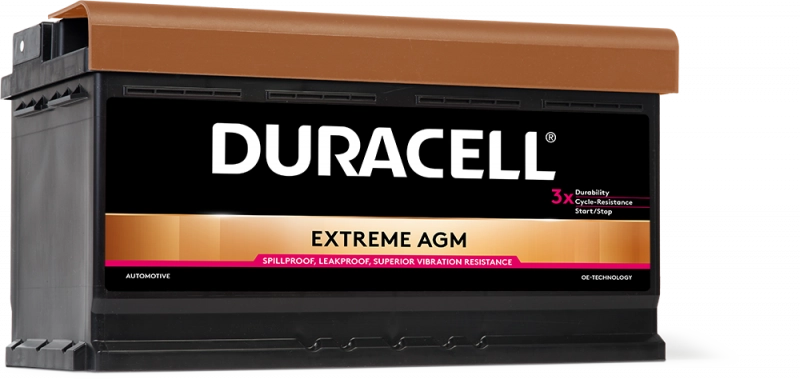 DURACELL AG Akkumulátor Duracell Extreme AGM 12V 92AH 850A J+