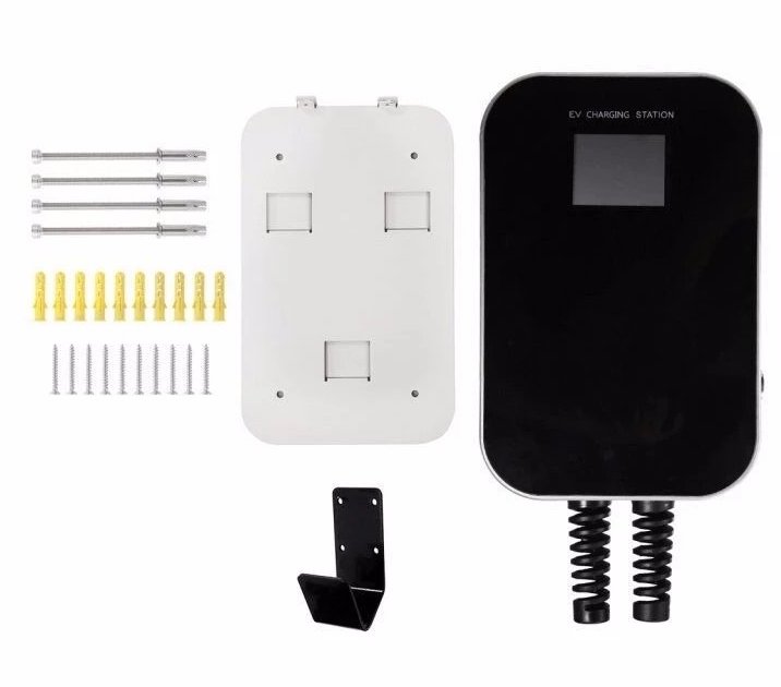 Elektromos autó fali töltő | Besen Basic 11kW, 6m Type 2 töltőkábellel RFID
