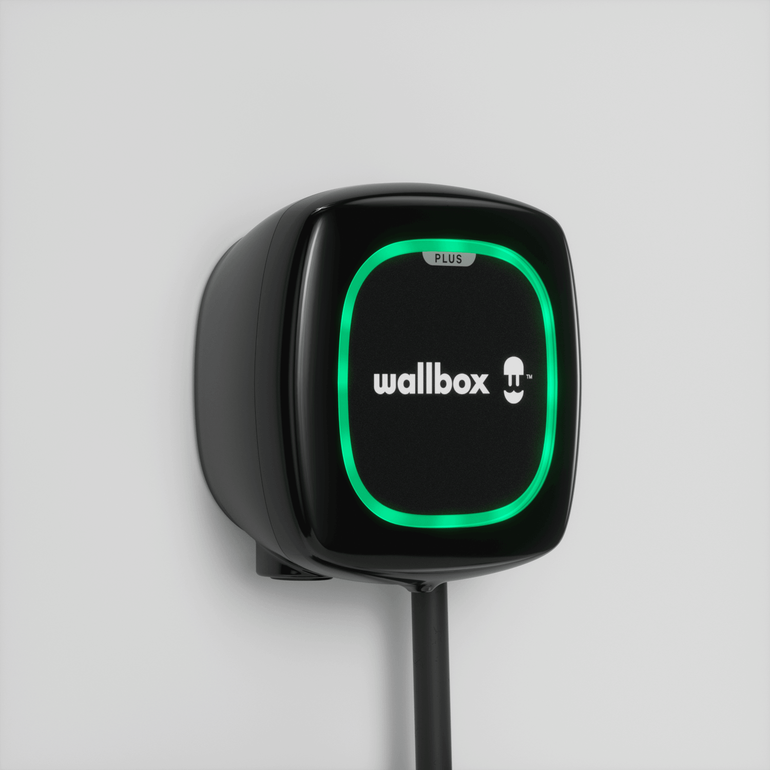 Elektromos autó fali töltő Wallbox Pulsar Plus 22kW, fekete, 5m