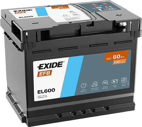 Akkumulátor Exide Start-Stop EFB 60Ah 640A J+