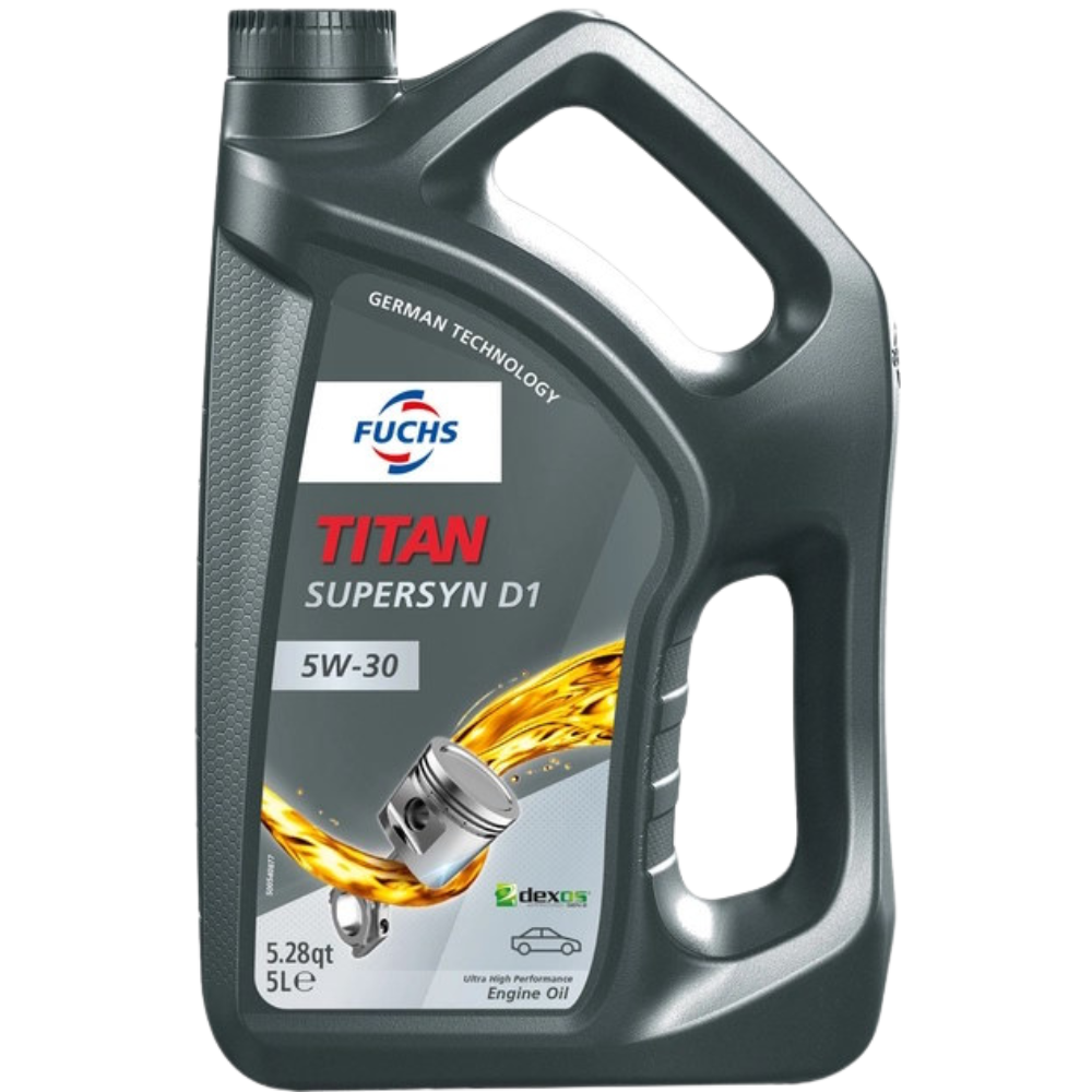 Motorolaj 5W-30 5L Fuchs Supersyn D1 5W-30 5L