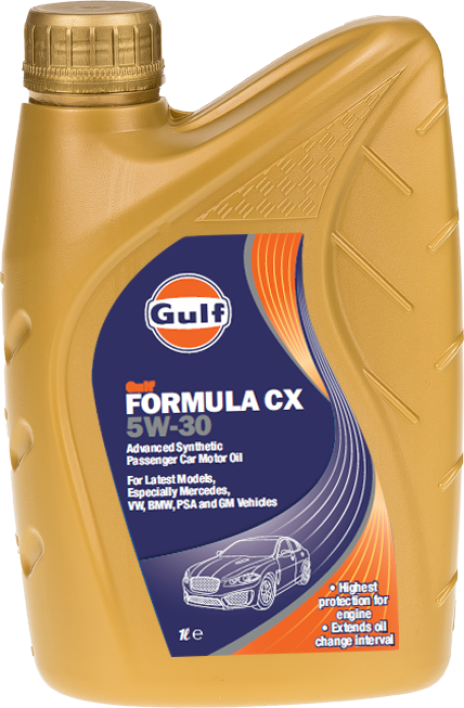 Motorolaj 5W-30 1L Gulf Formula CX 5W-30 1L