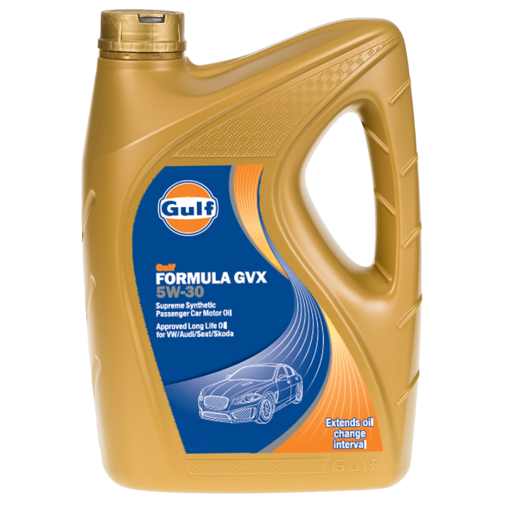 Motorolaj 5W-30 5L Gulf Formula GVX