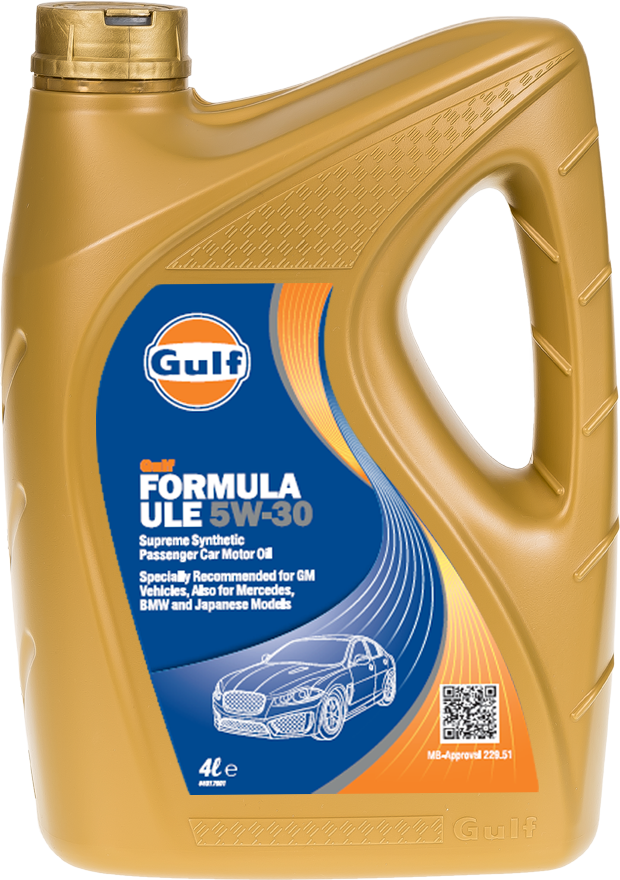 Motorolaj 5W-30 4L Gulf Formula ULE