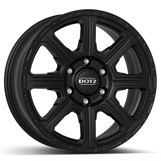 Dotz Kalahari black 5/127 17x8 ET30 71,6 Alufelni