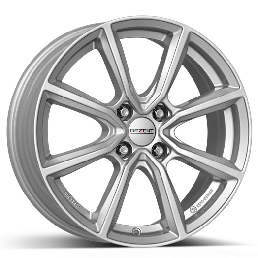 DEZENT TN silver 4/98 17x6,5 ET41 58,1 Alufelni