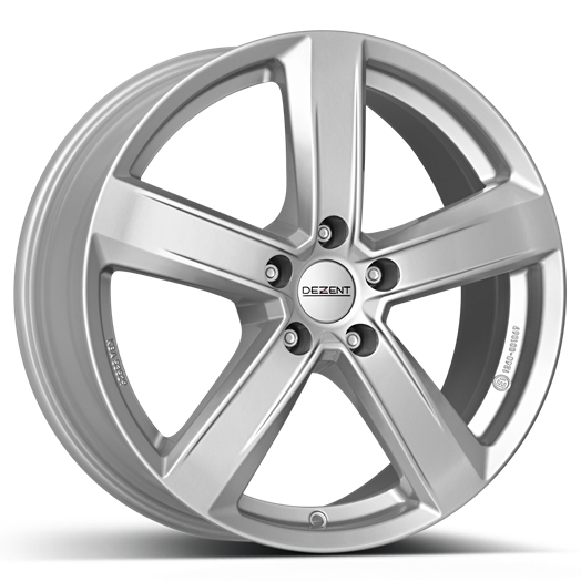 DEZENT TU silver 5/108 17x7 ET50 63,4 Alufelni