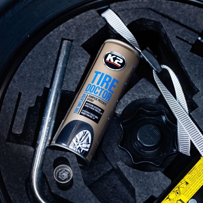 Gumiabroncs-tömítés készlet K2 Tire Doktor 535ml