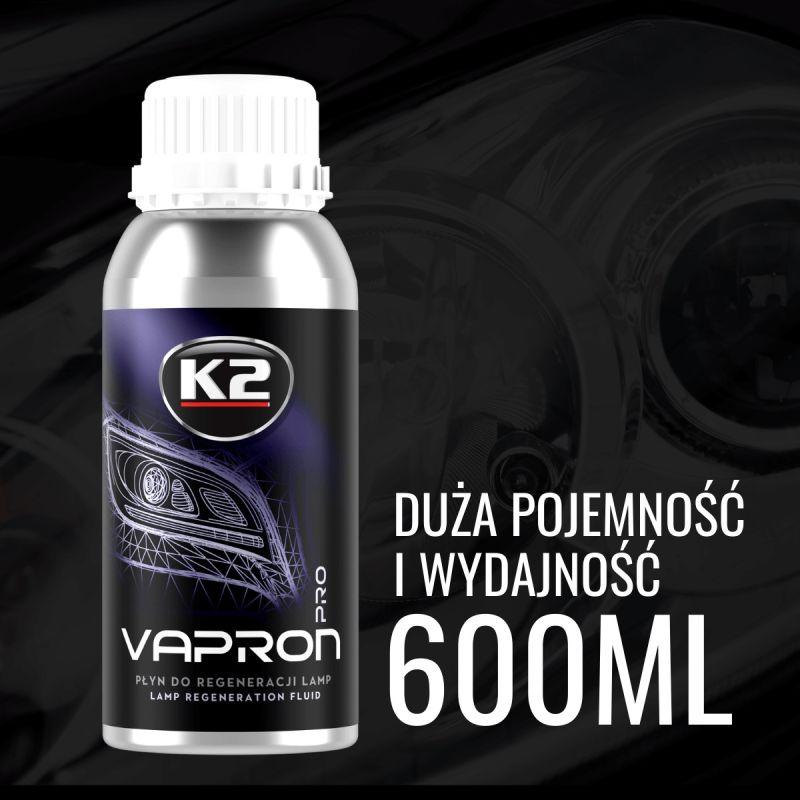 Fényszóró polírozás Vapron Refill 600ml