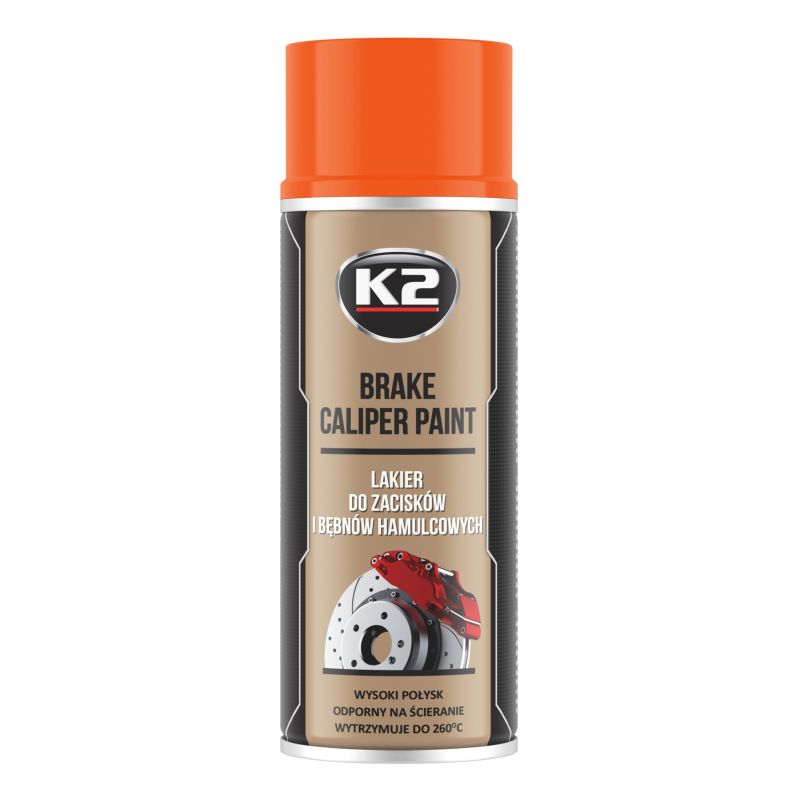 Féknyereg lakk K2 Brake Caliper Paint 400ml Orange