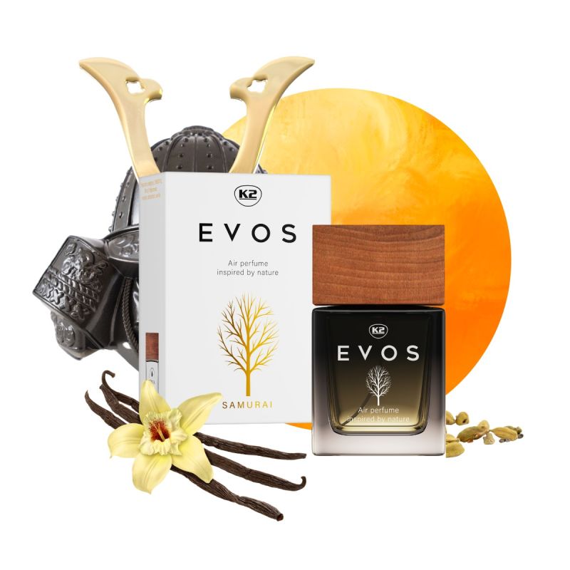 Légfrissítő K2 Evos Samurai Car Perfume 50ml