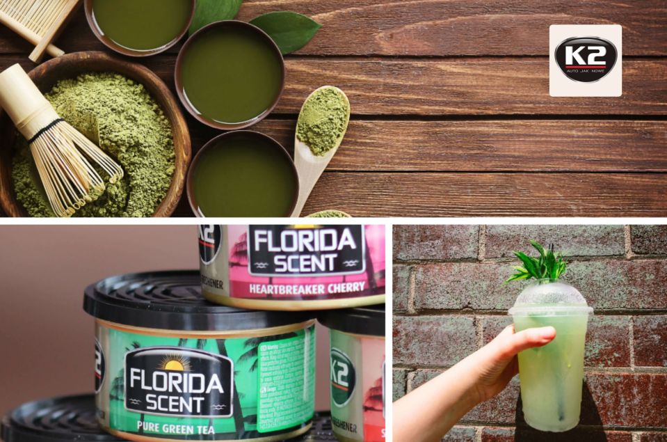 Légfrissítő K2 Florida Scent Pure Green Tea