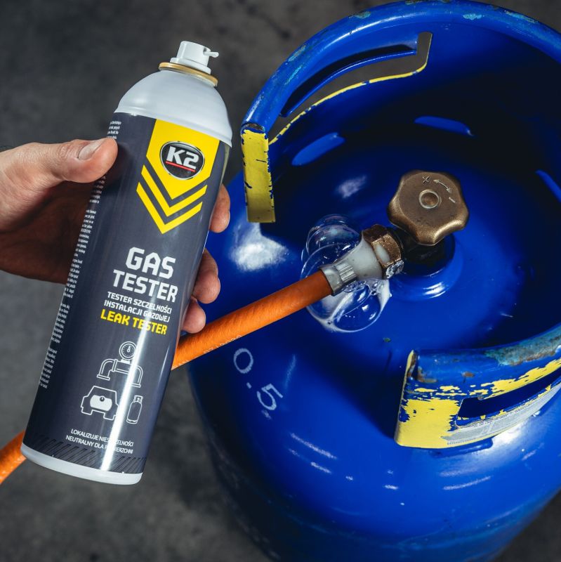 Szivárgásvizsgáló spray K2 Gas Tester 400ml