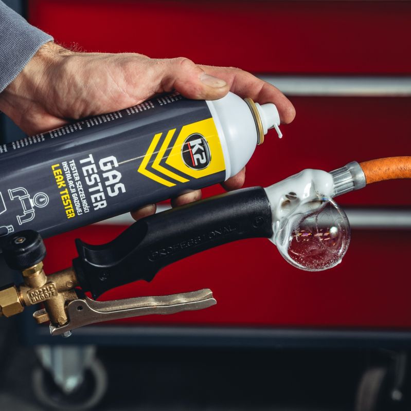 Szivárgásvizsgáló spray K2 Gas Tester 400ml