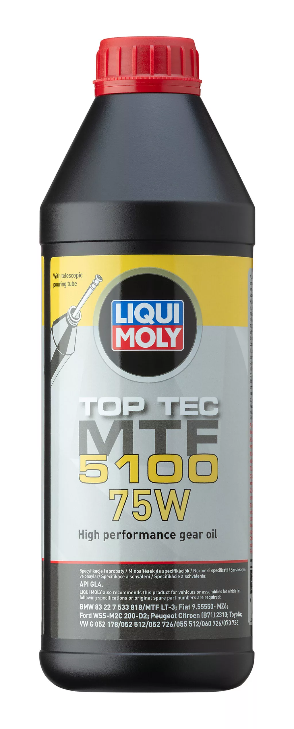 Váltóolaj 75W 1L Liqui Moly Top Tec MTF 5100 75W 1L