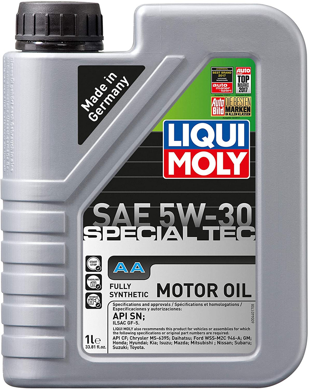 Motorolaj 5W-30 1L Liqui Moly Special Tec AA 5W-30 1L