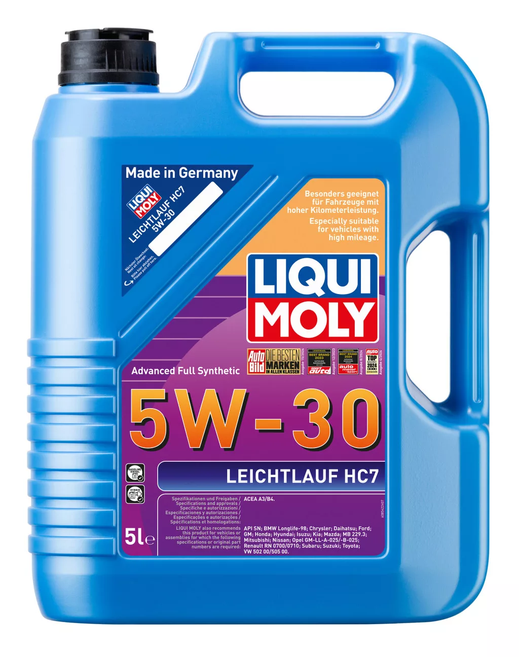 Motorolaj 5W-30 5L Liqui Moly Leichtlauf HC7 5W-30 5L