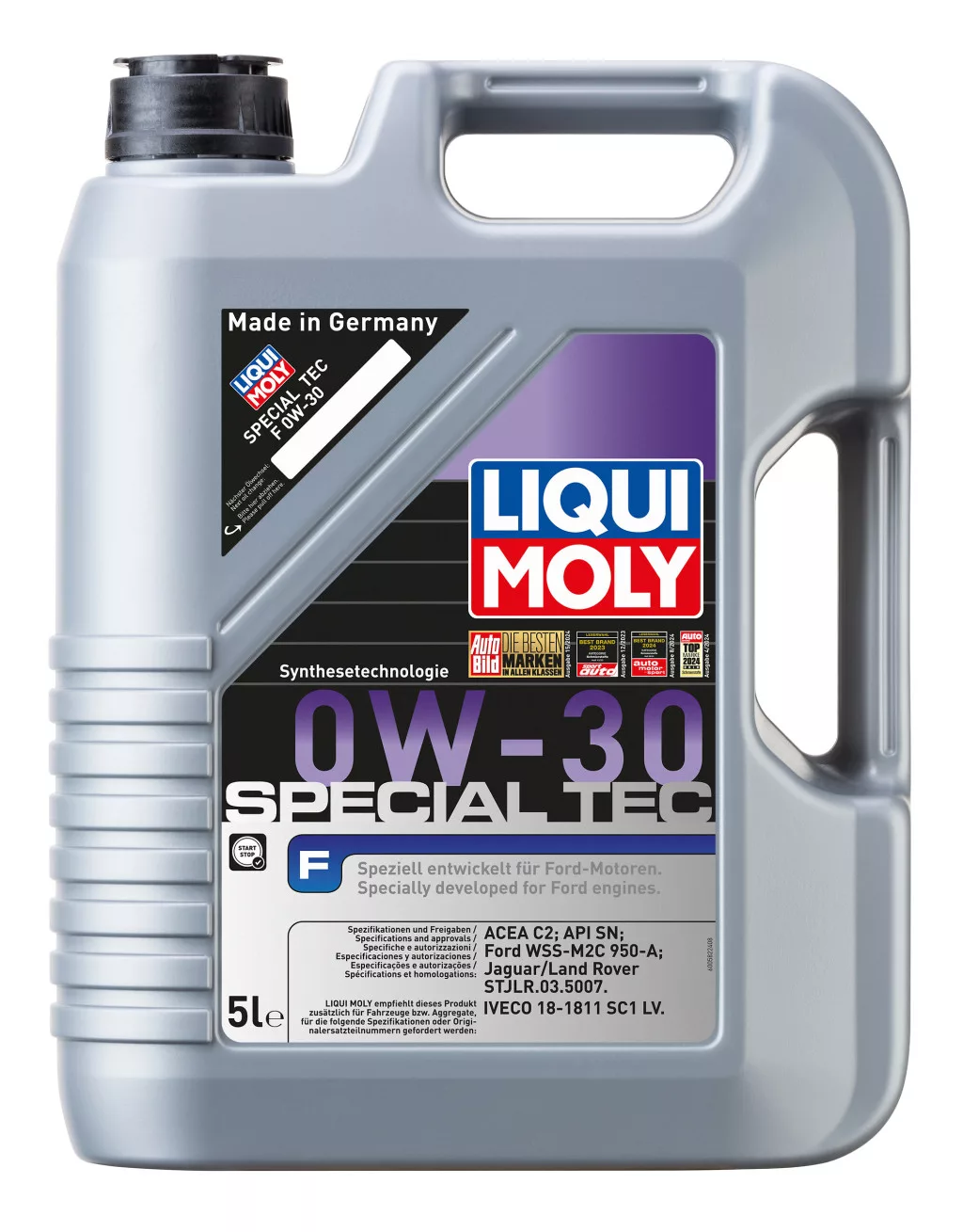 Motorolaj 0W-30 5 L Liqui Moly Special Tec F 0W-30 5L