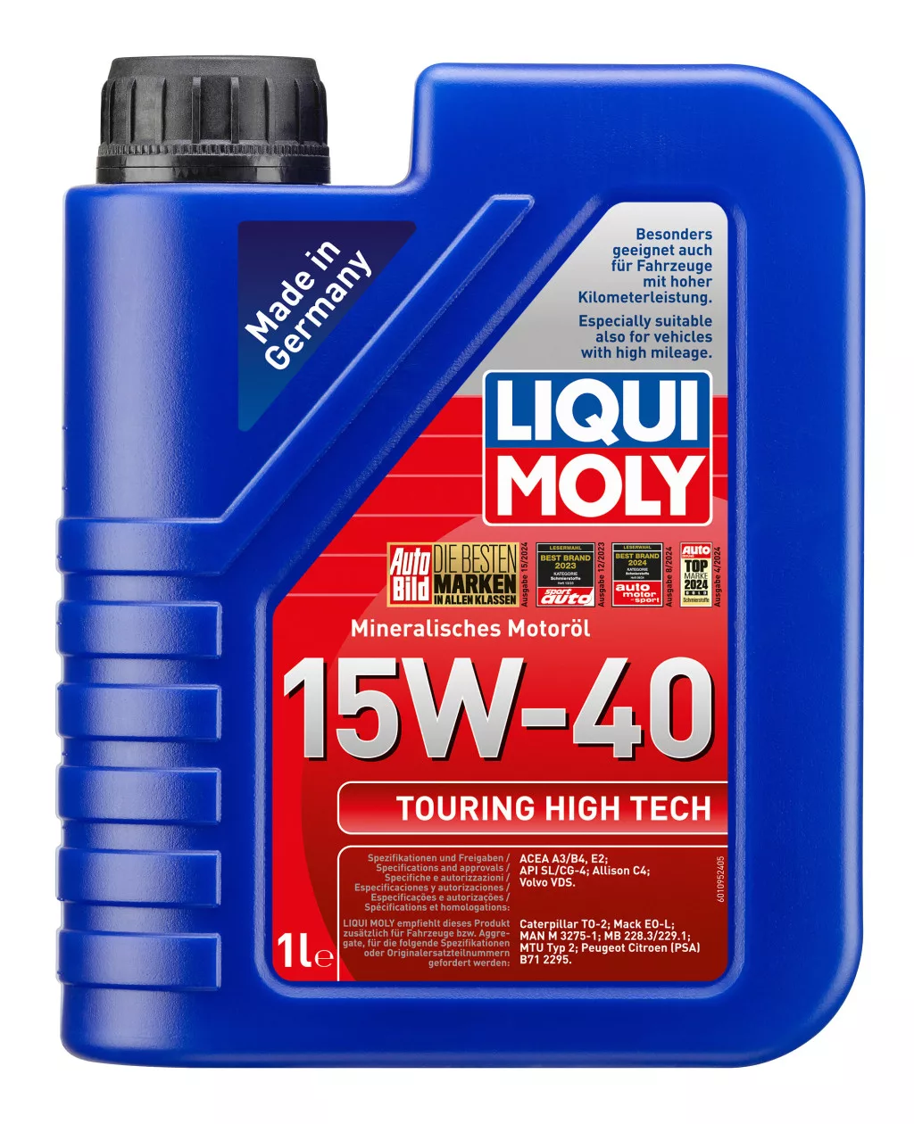 Motorolaj 15W-40 1L Liqui Moly Touring High Tech 15W-40 1L