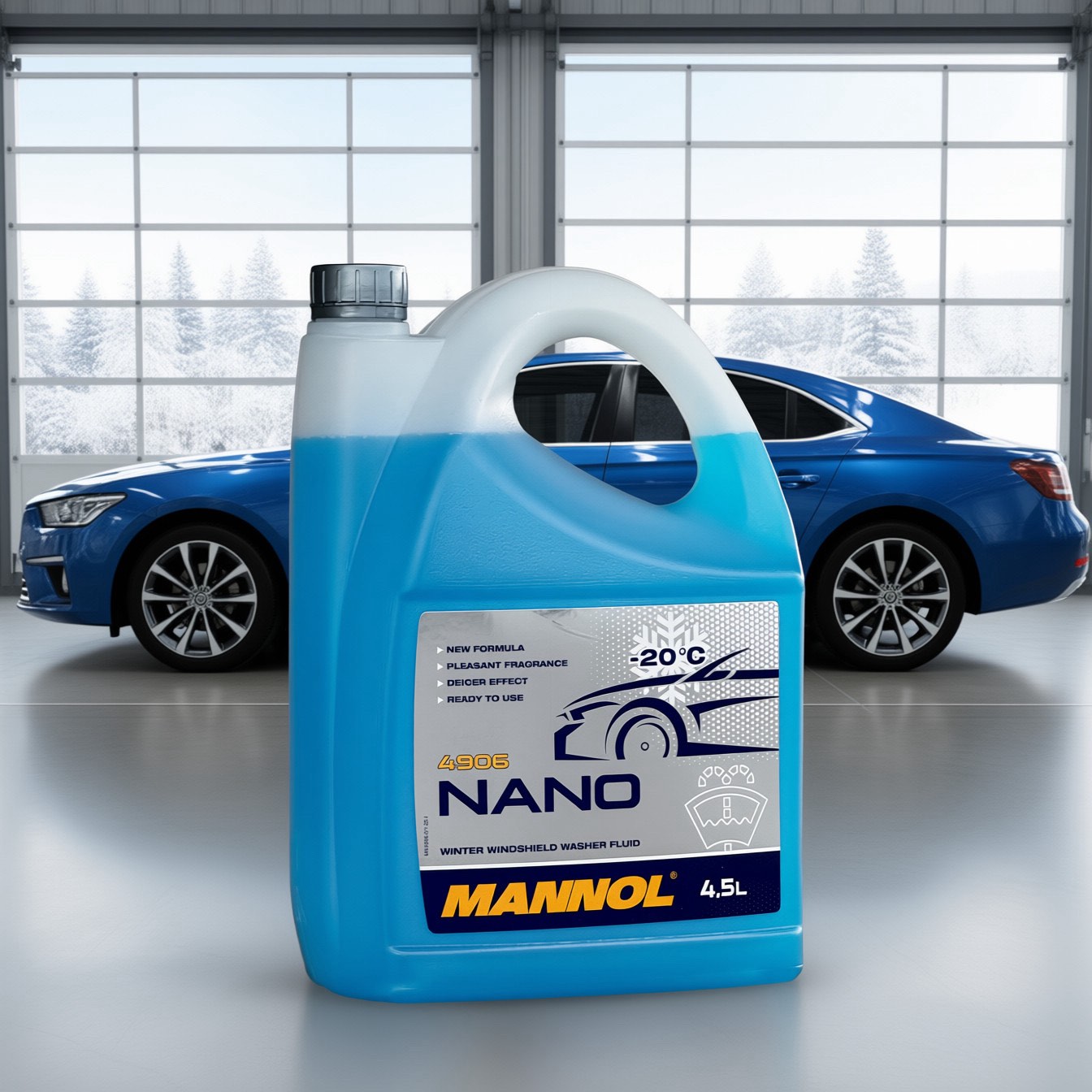 Szélvédőmosó téli MANNOL Nano 4906 -20C 4,5L