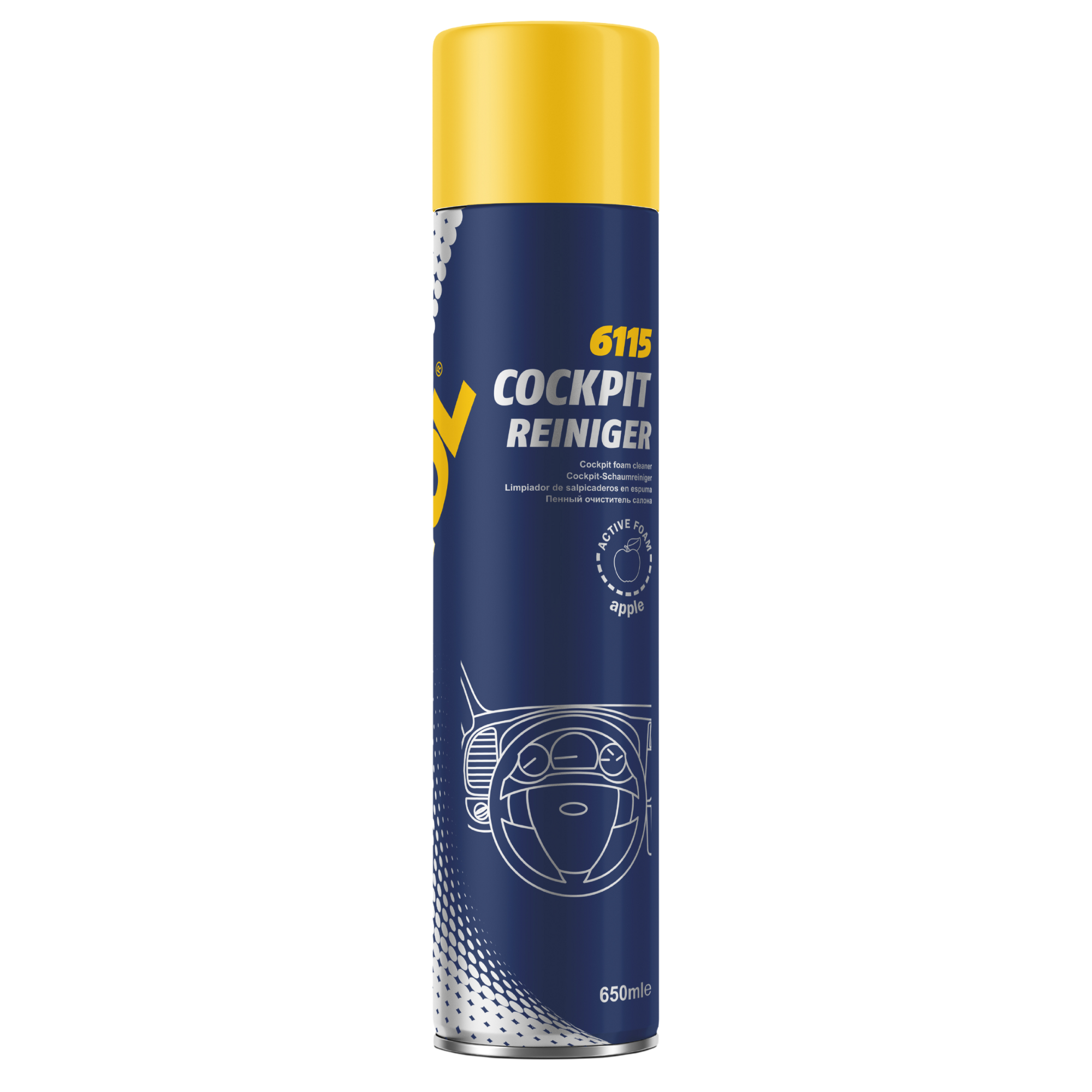 Műszerfalápoló MANNOL Cockpit-Reiniger Apple 6115