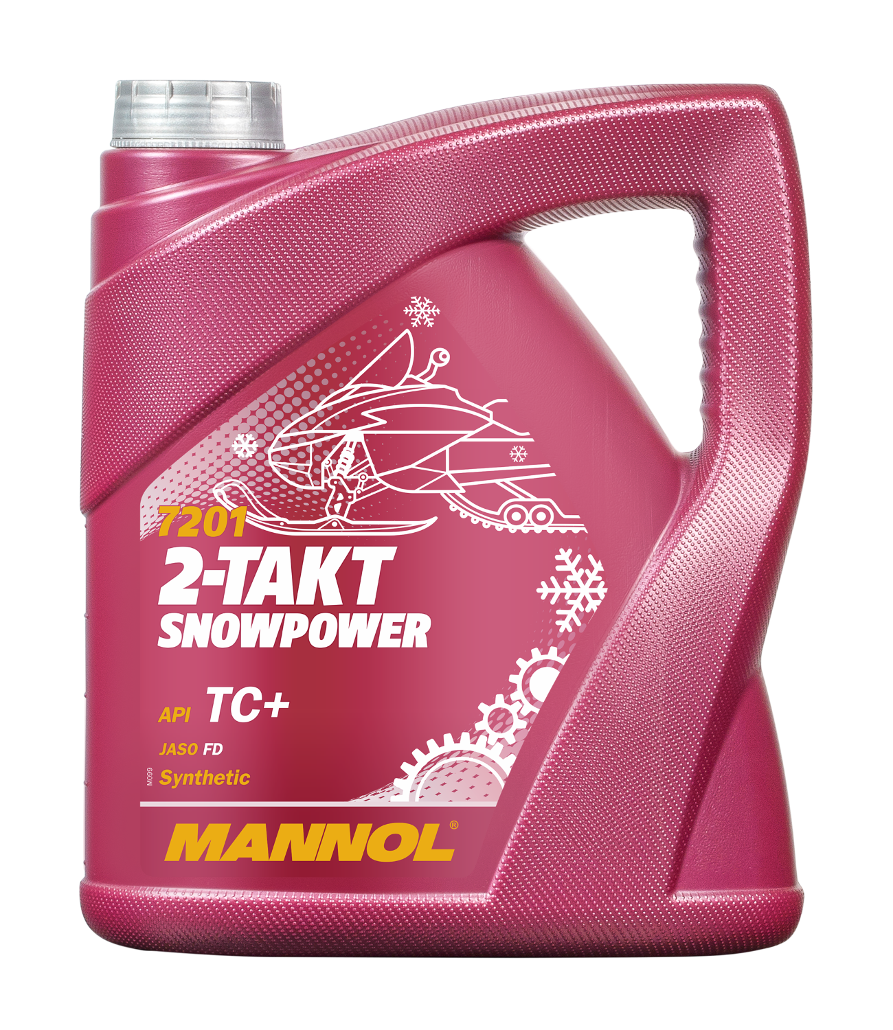 Motorolaj 2T 4L MANNOL 2-Takt Snowpower 7201