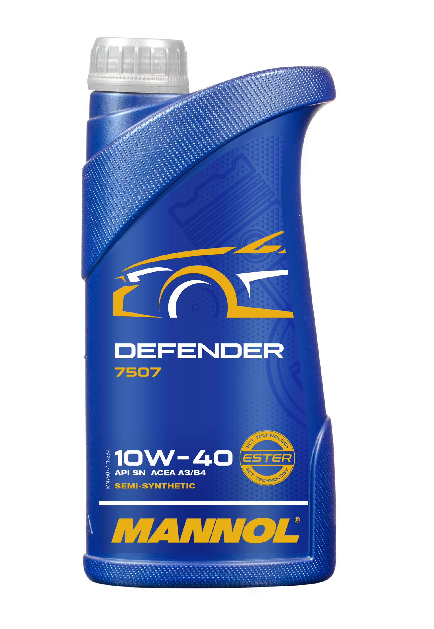 Motorolaj 10W-40 1L MANNOL Defender 10W-40 7507