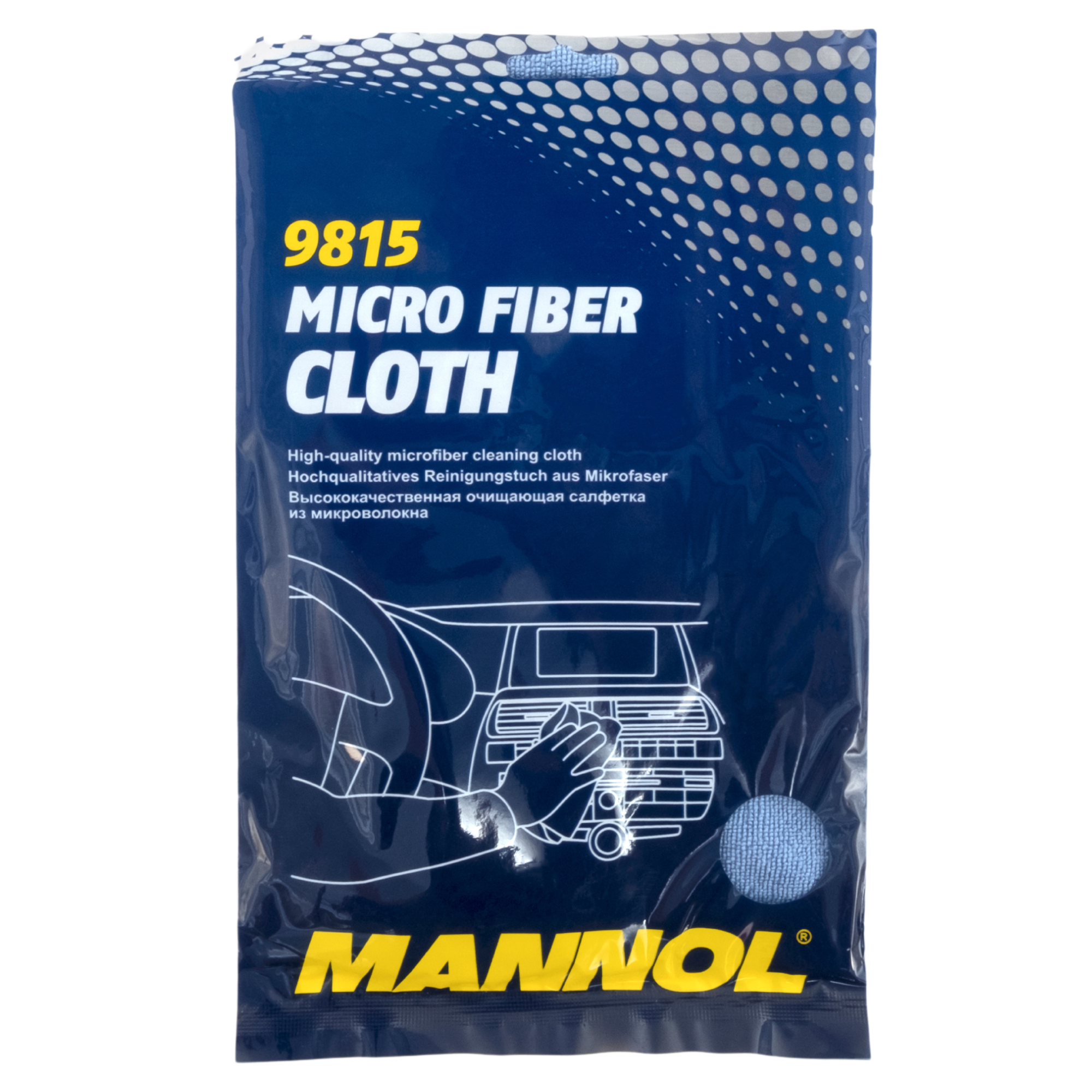 Mikroszálas kendő MANNOL Micro Fiber Cloth 9815