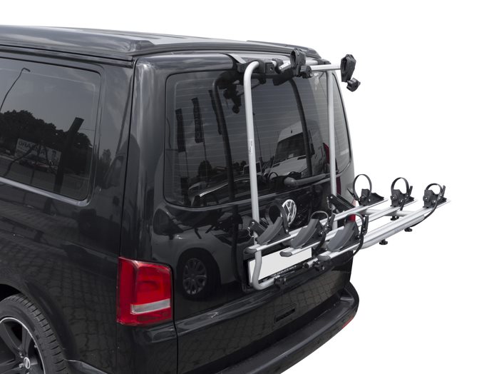 Kerékpártartó Menabo Shadow VW T5 kerékpártartó hátsó ajtóra