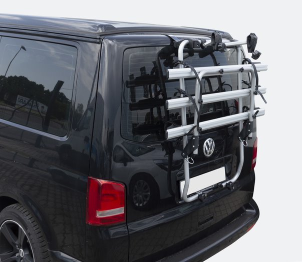 Kerékpártartó Menabo Shadow VW T5 kerékpártartó hátsó ajtóra