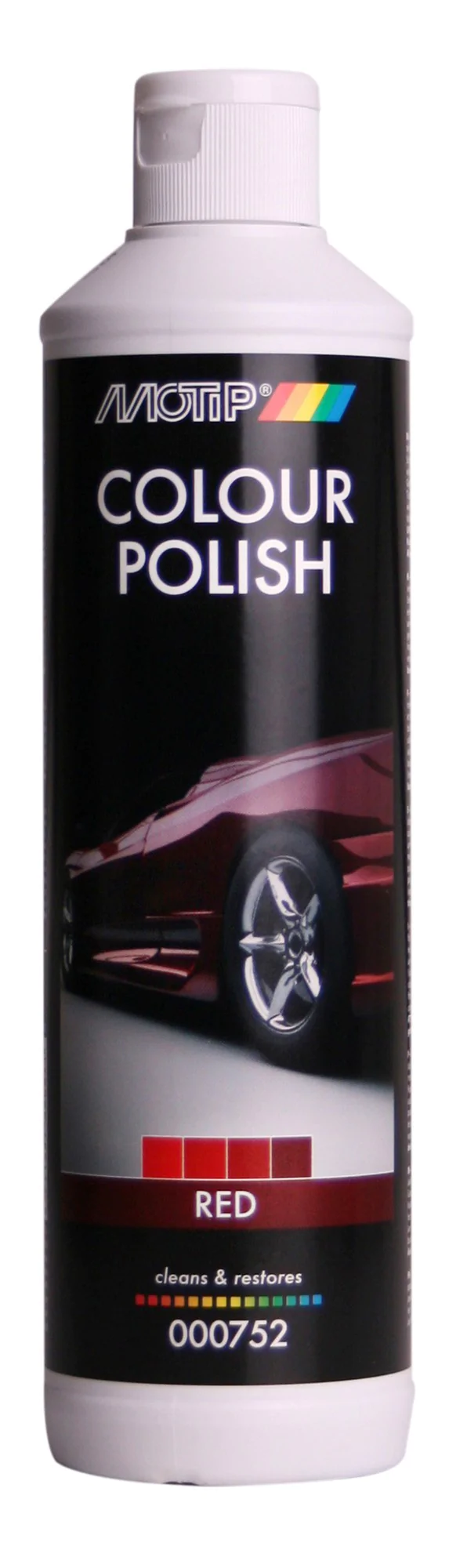 Színes polír Motip Colour Polish vörös 500ml
